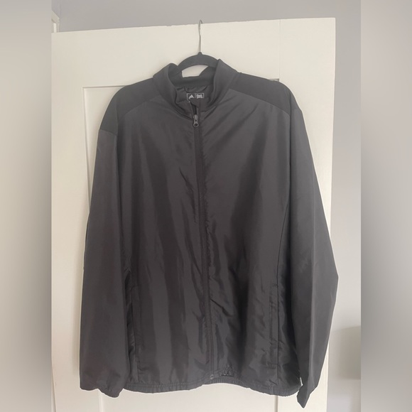 Size L Adidas Black full zip golf jacket - Picture 3 of 4